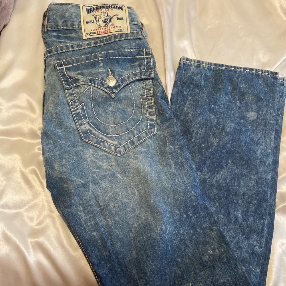 True religion straight leg jean.
